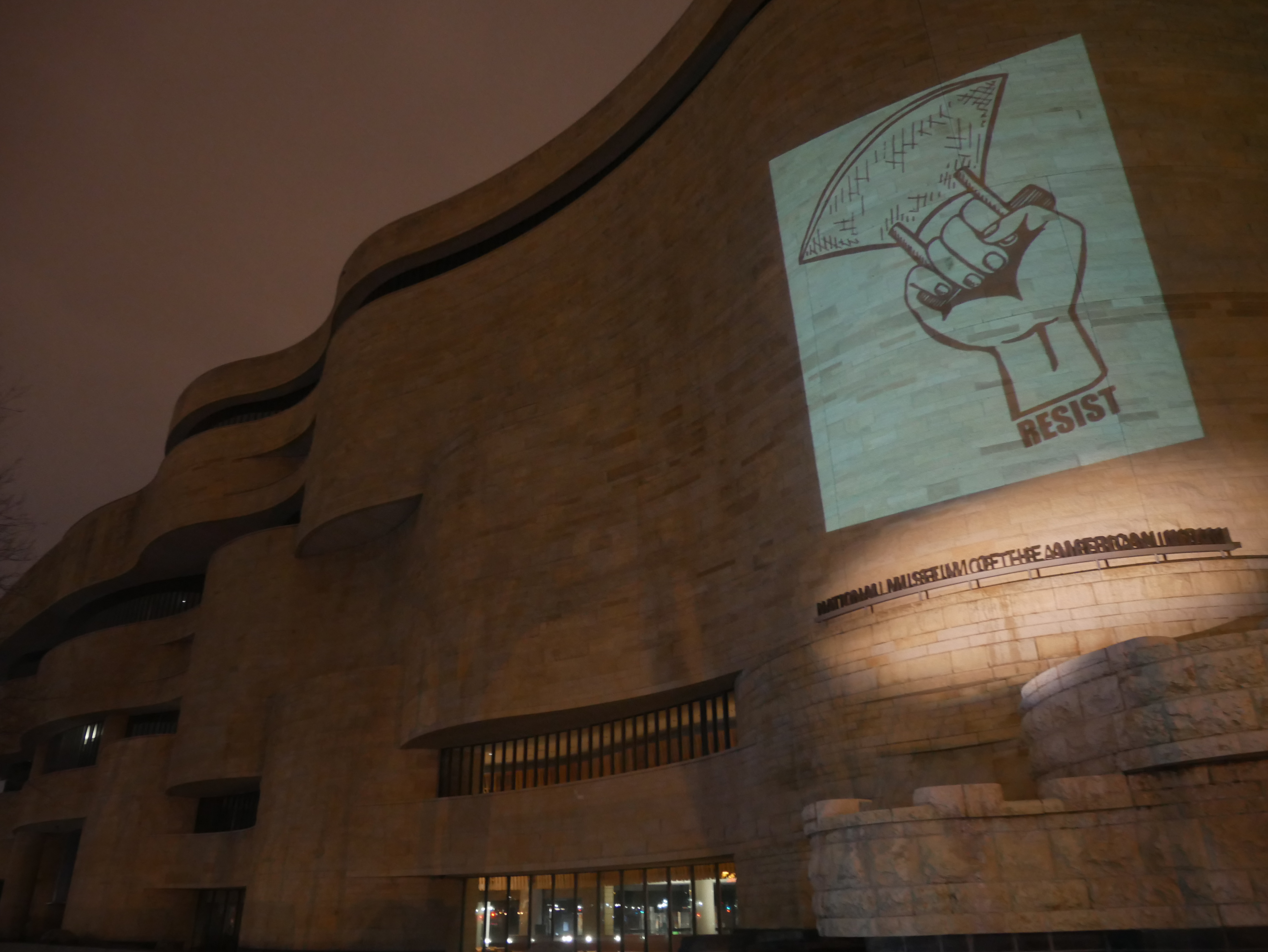 #Protectthesacred Projections in Solidarity with Frontline Indigenous Communities