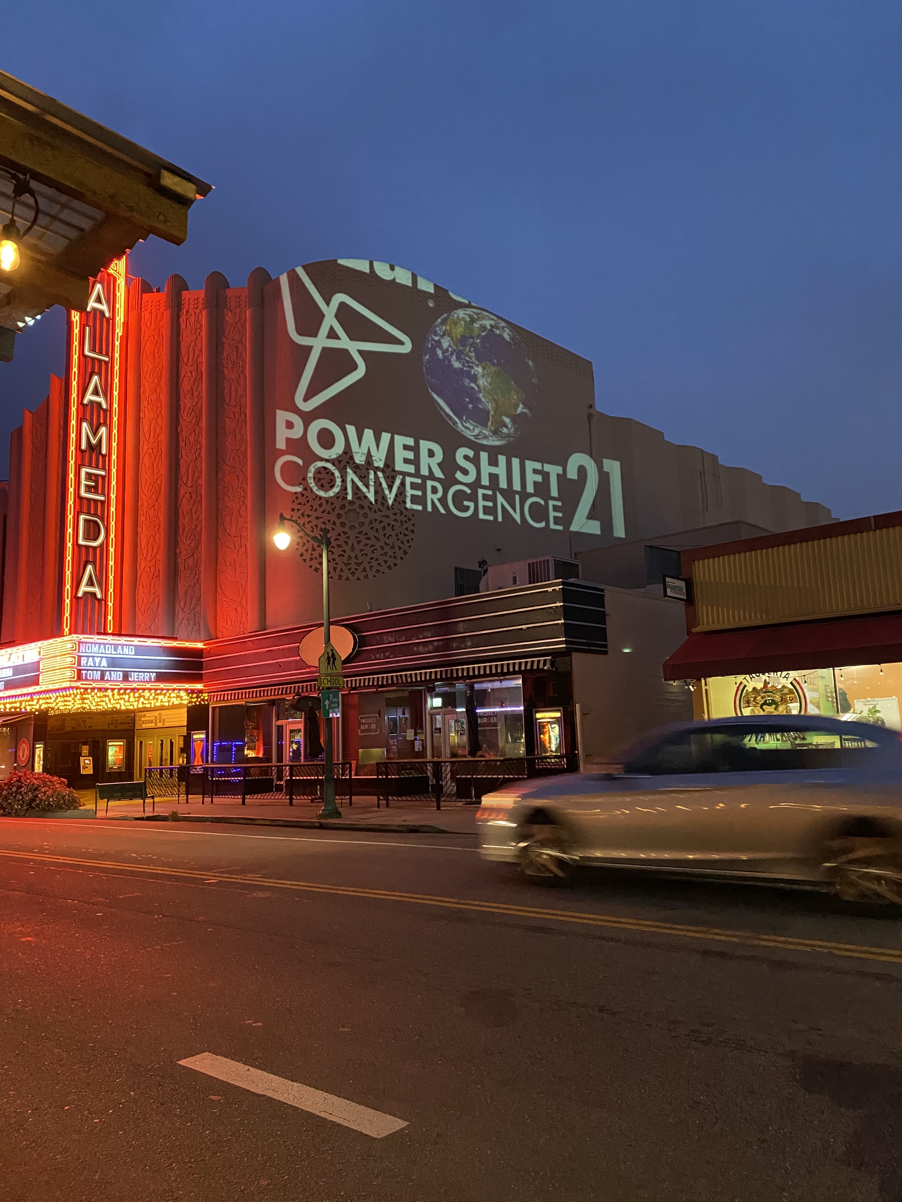 11 cities lit up in solidarity with Gulf Coast Folx  and  #PowerShift2021