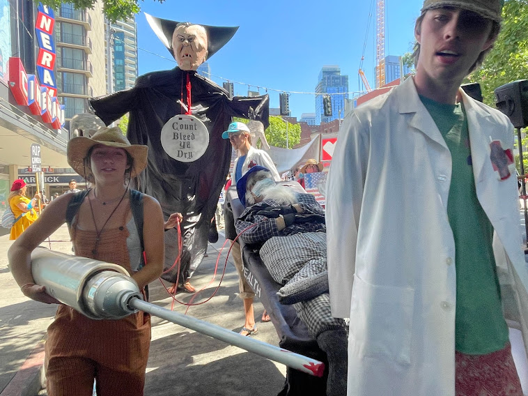 Medicare For All March In Seattle 