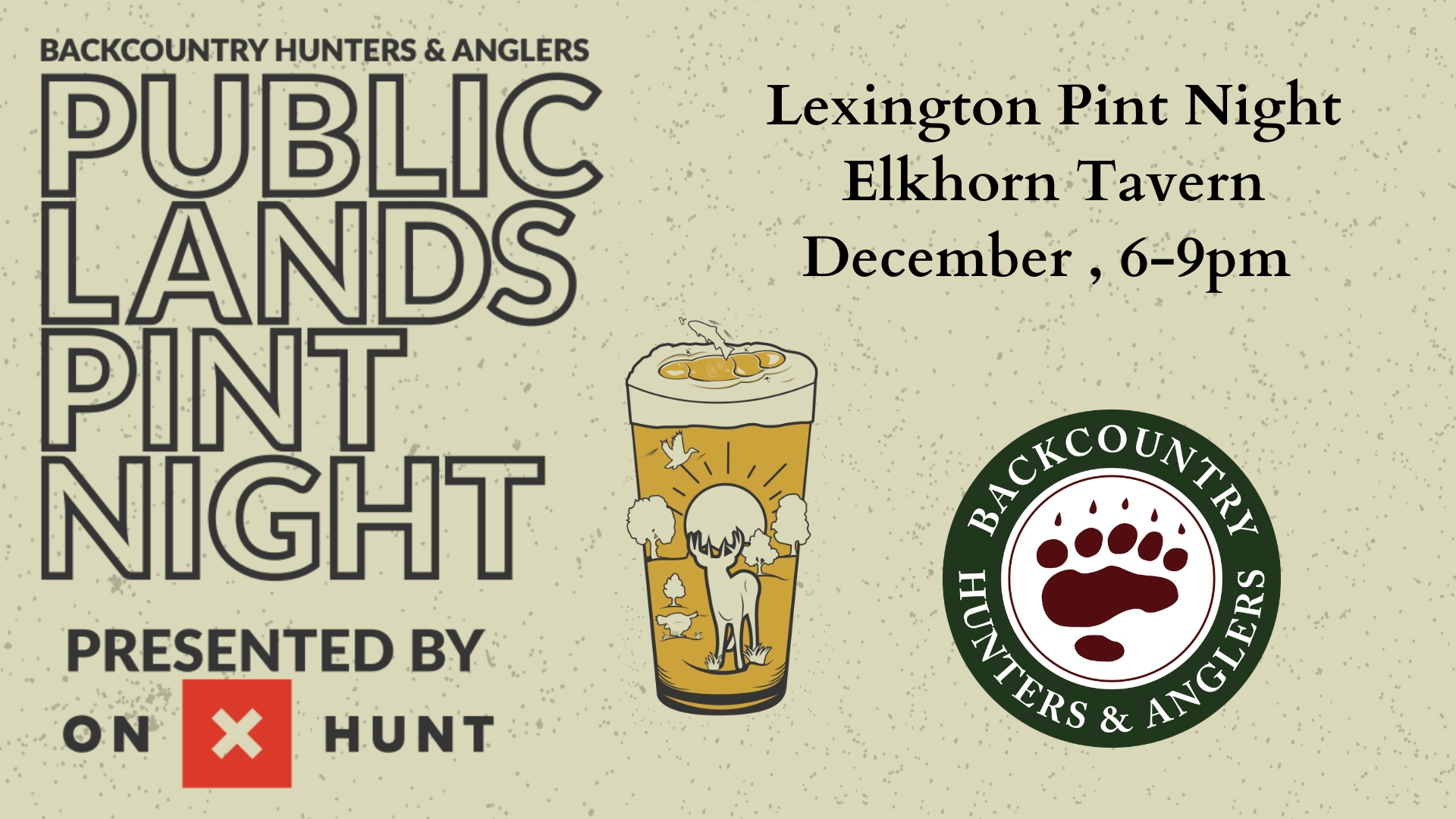 KY BHA Lexington Pint Night, Nationally presented by ONX Backcountry