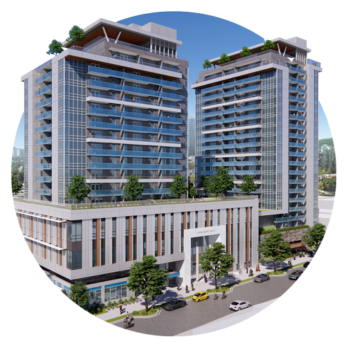 Rendering of the Royal Oak development