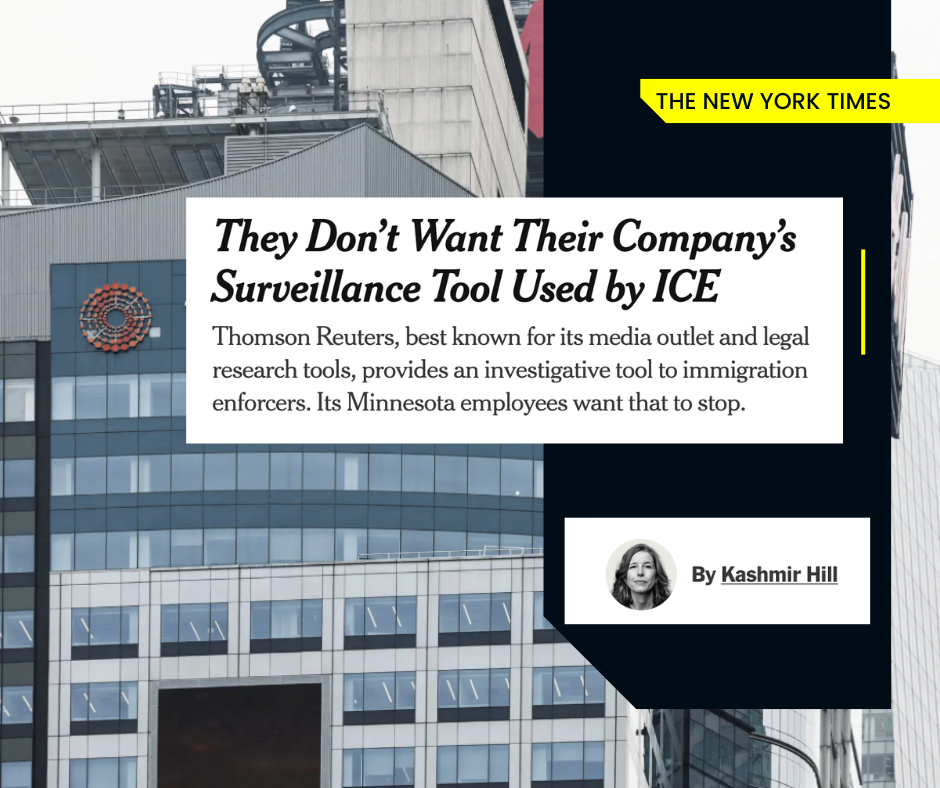 An image of a Thomson Reuters office 