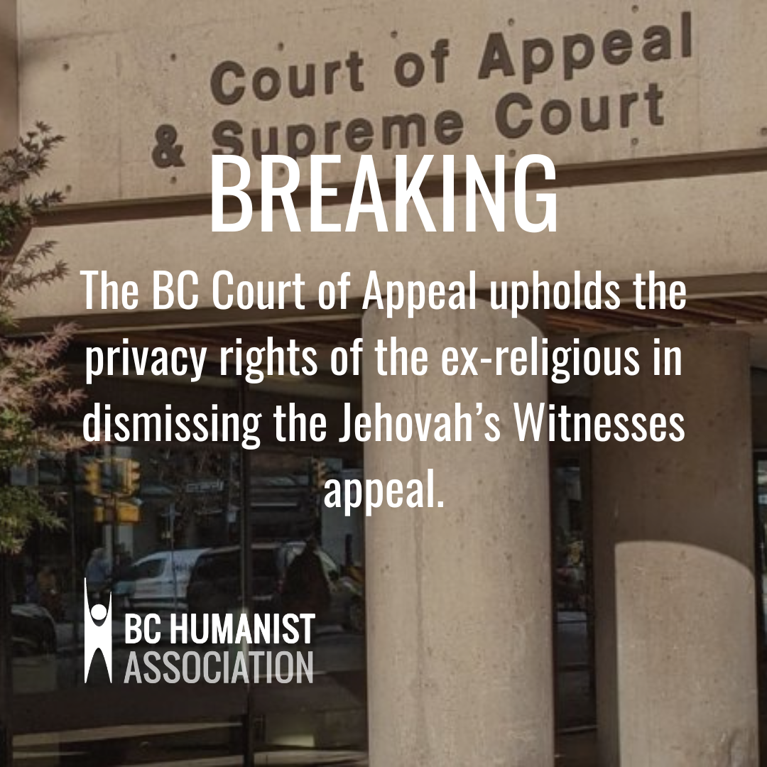 Court of Appeal announcement