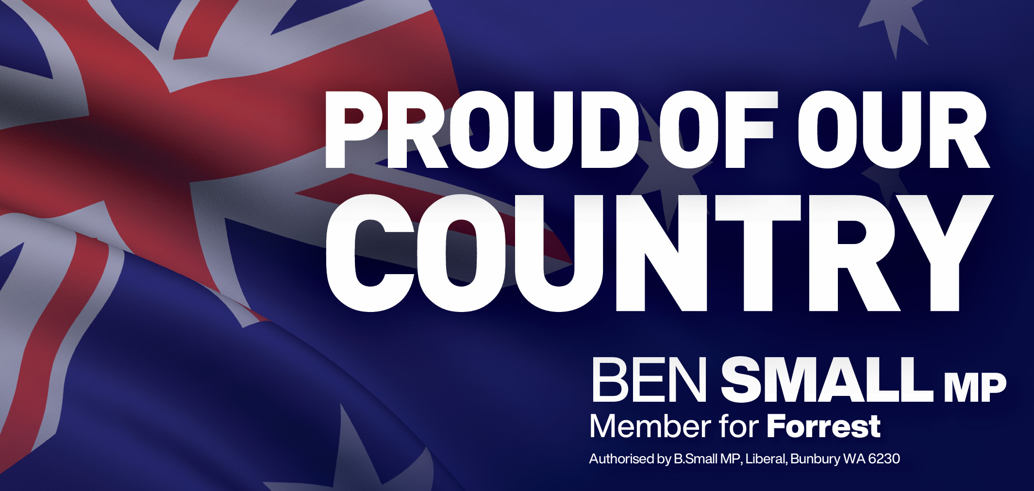 Proud of Our Country - Giant Bin Sticker