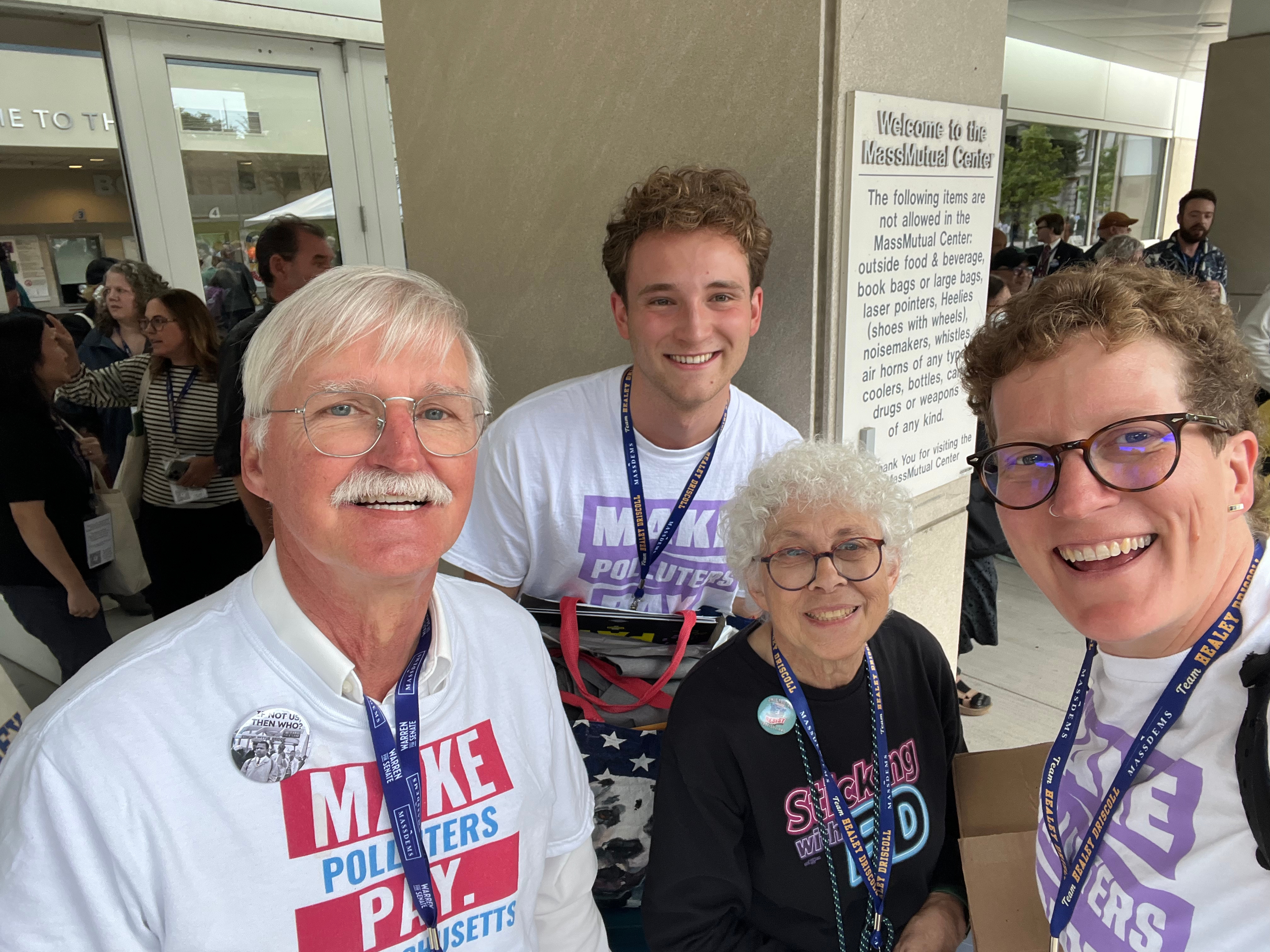 Canvassing team! The canvassing team!