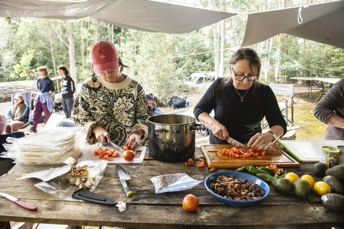 Camp meal