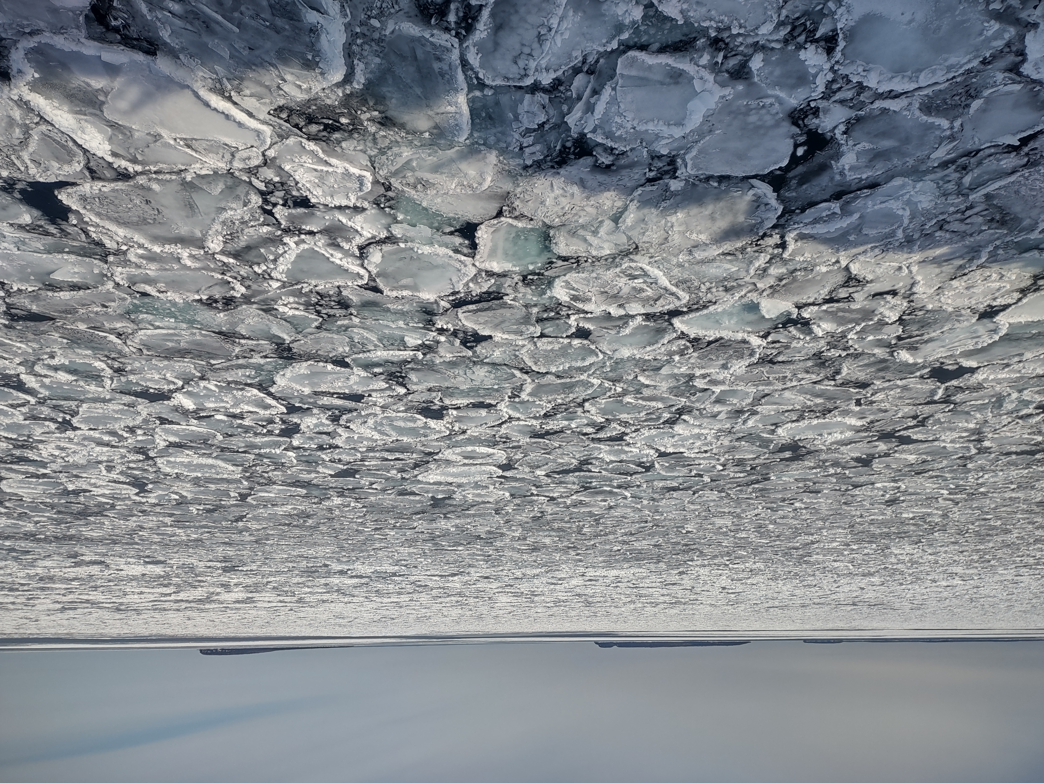 Pancake Ice on Georgian Bay