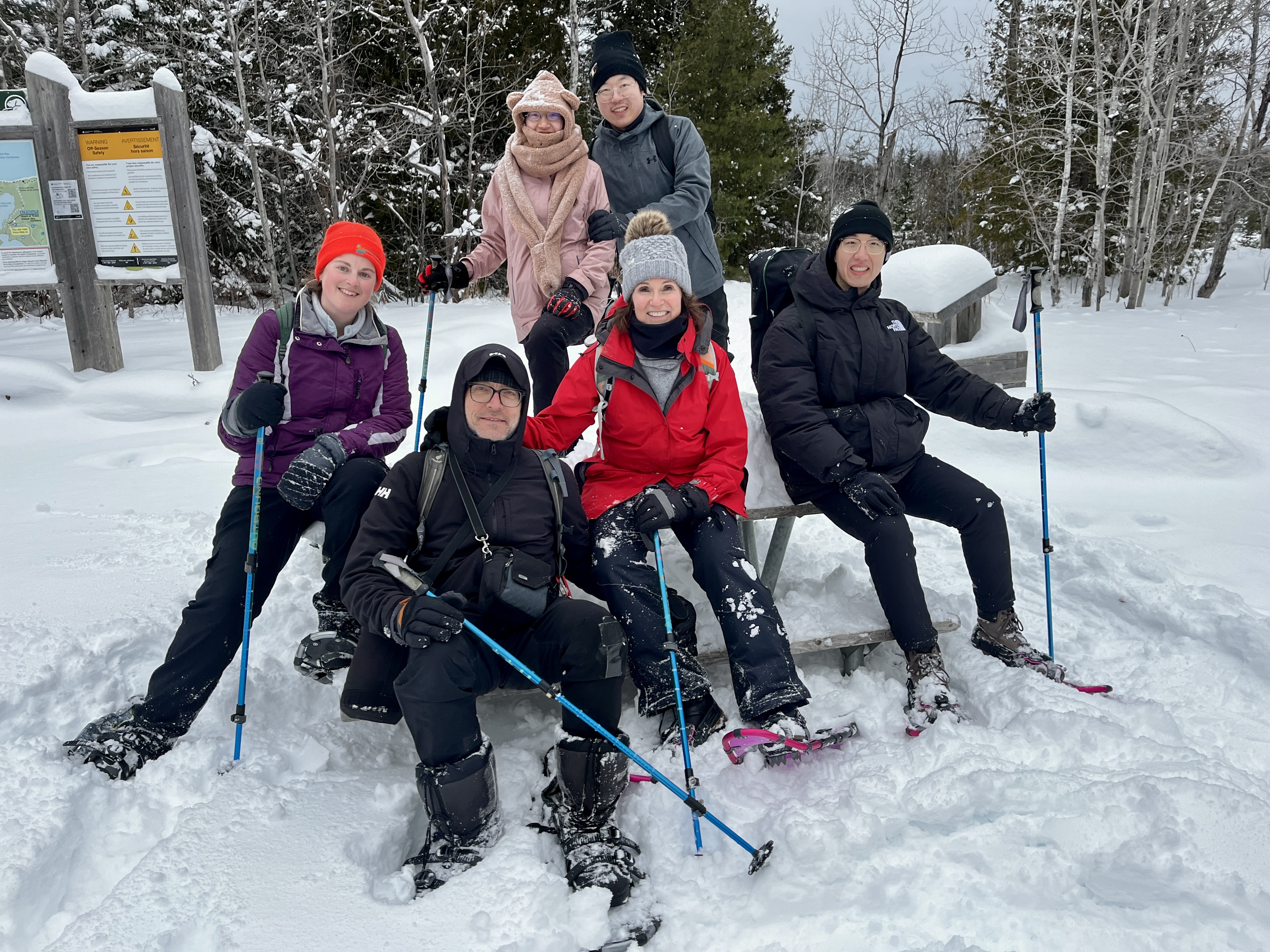 Snowshoe to the Grotto in January 2026 with EcoAdventures Guide Caeli