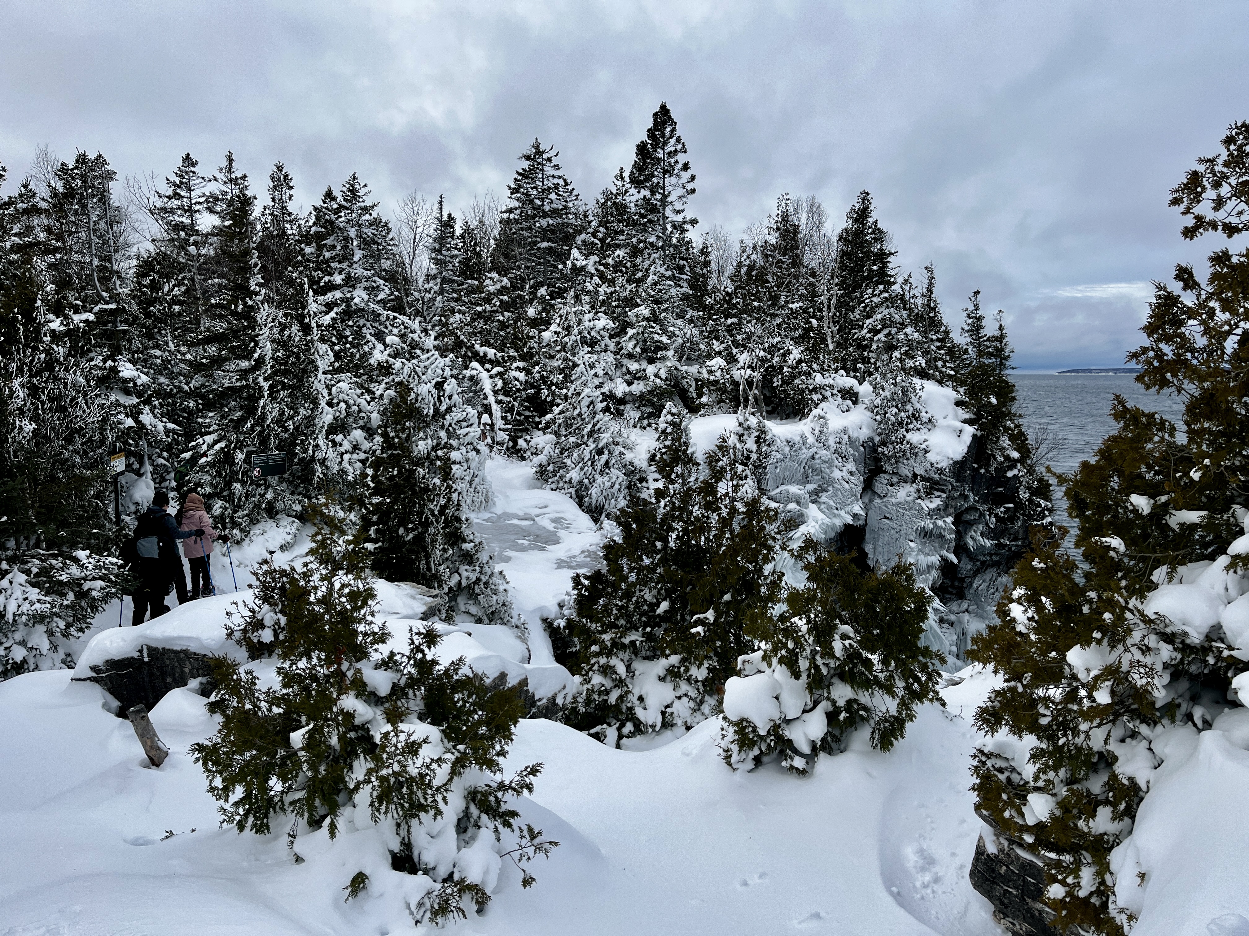 Snowshoe the Grotto with Us!
