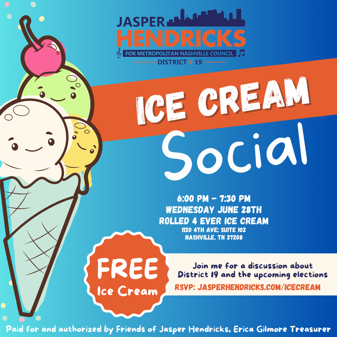 Events Jasper Hendricks for Nashville Metro Council District 19