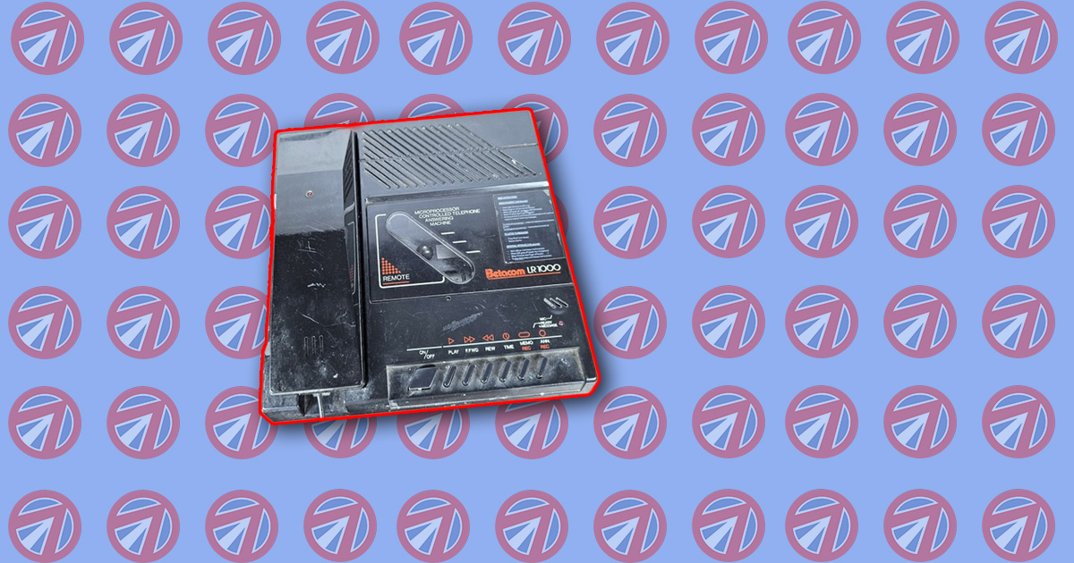 Image of ansswering machine