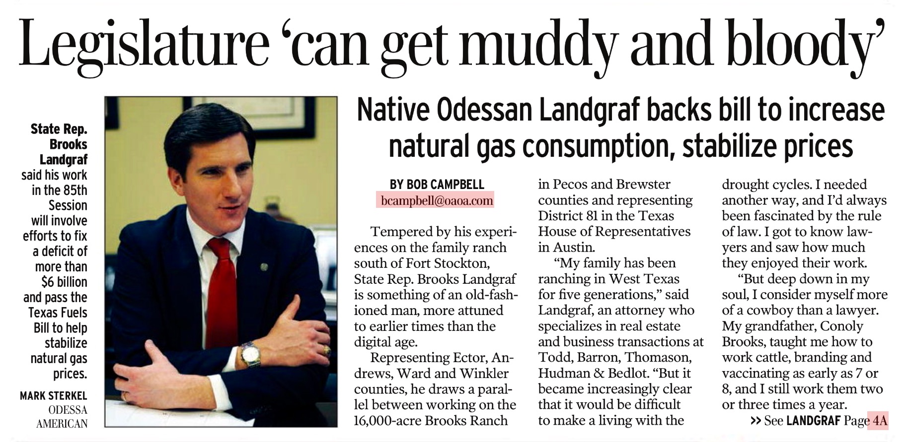 Landgraf_says_legislature_can_get_muddy_and_bloddy.jpg