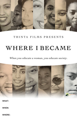 WHERE I BECAME Screening Poster