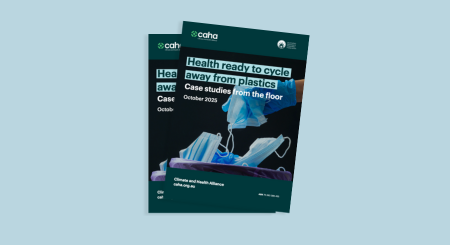 New report: Health ready to cycle away from plastics: Case studies from the floor