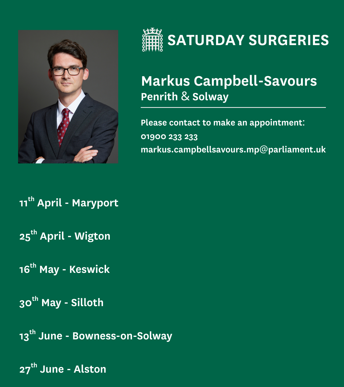 Advice Surgeries 