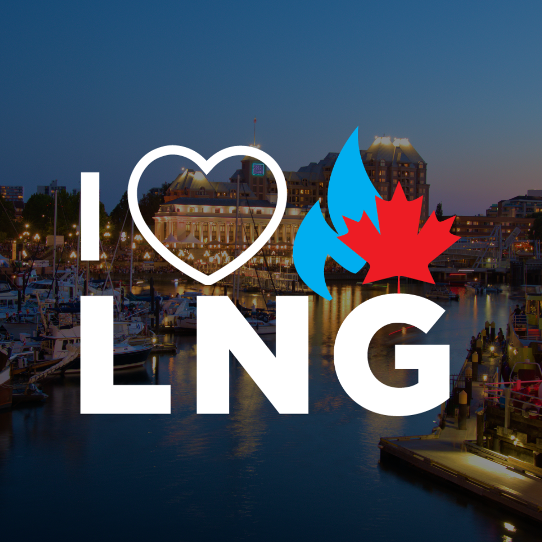 Free LNG Stickers Canada Action