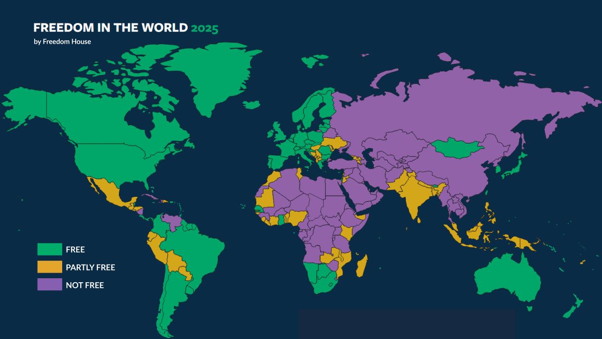 Canada Ranks 5th on Freedom in the World 2025 Report cover 2 Canada Ranks 5th on Freedom in the World 2025 Report cover 2