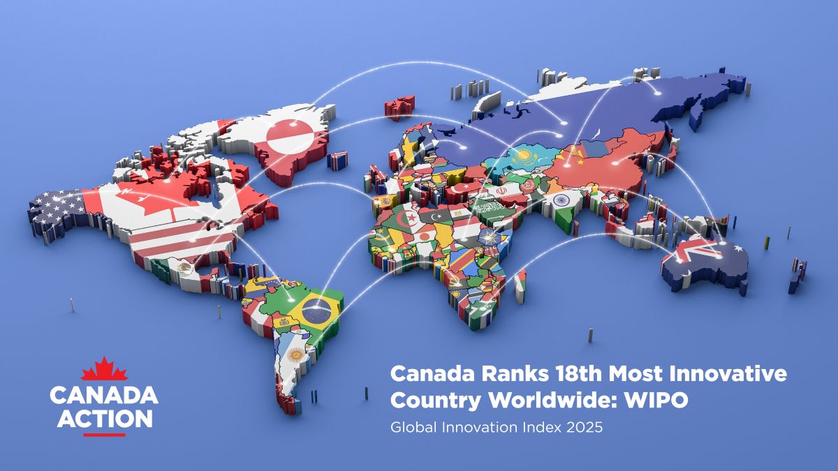 Canada Ranks Global Innovation Index 2025