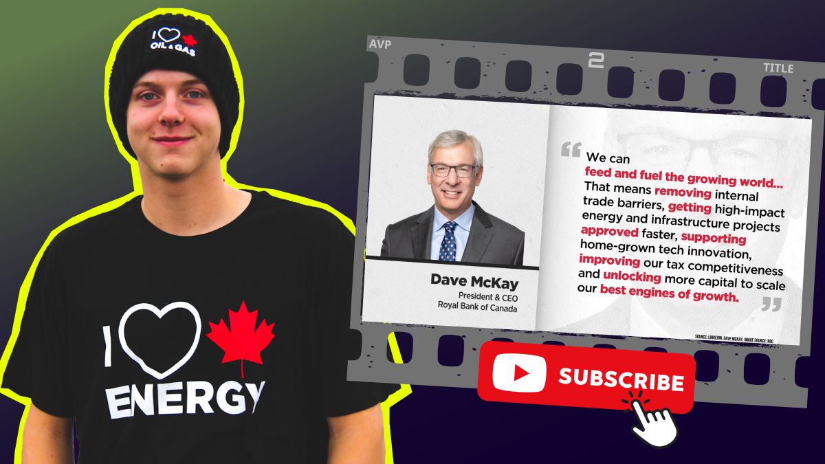 VIDEO: Canada's Banking Leaders Urge Regulatory Reform to Kickstart Natural Resource Development, Our Economic Growth Engine