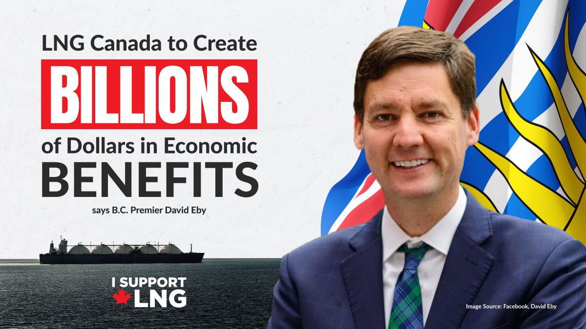 EBY: LNG Canada Will Increase National GDP by 0.4%, Create Billions in Benefits