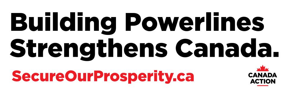 Building Powerlines Strengthens Canada banner
