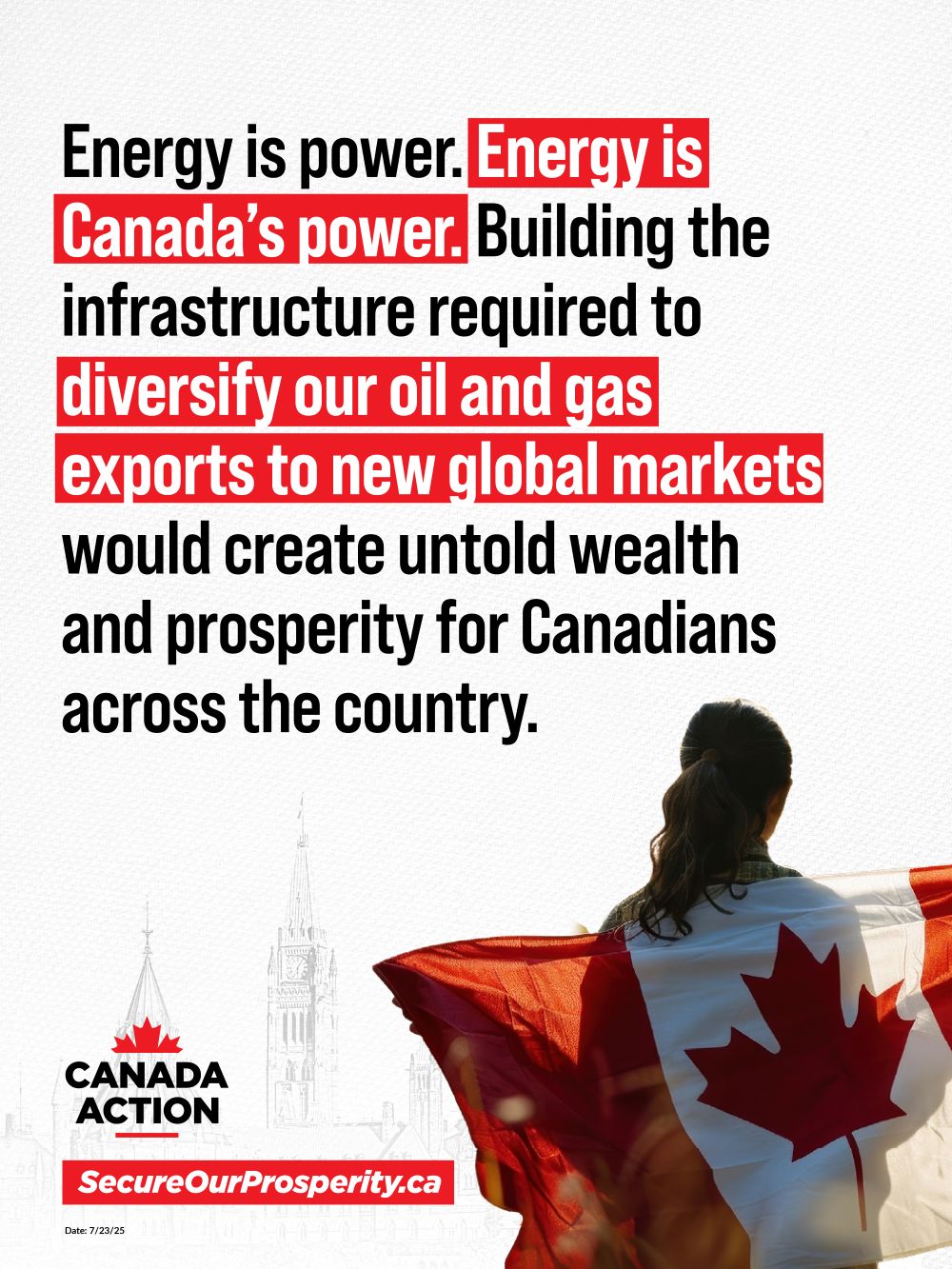 Energy is power. Energy is Canada's power.