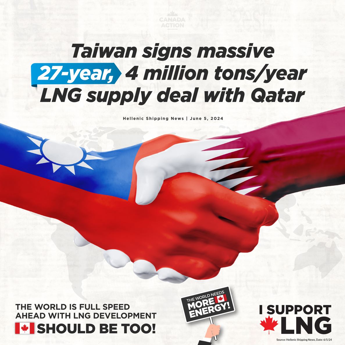 Taiwan signs massive LNG supply deal with qatar