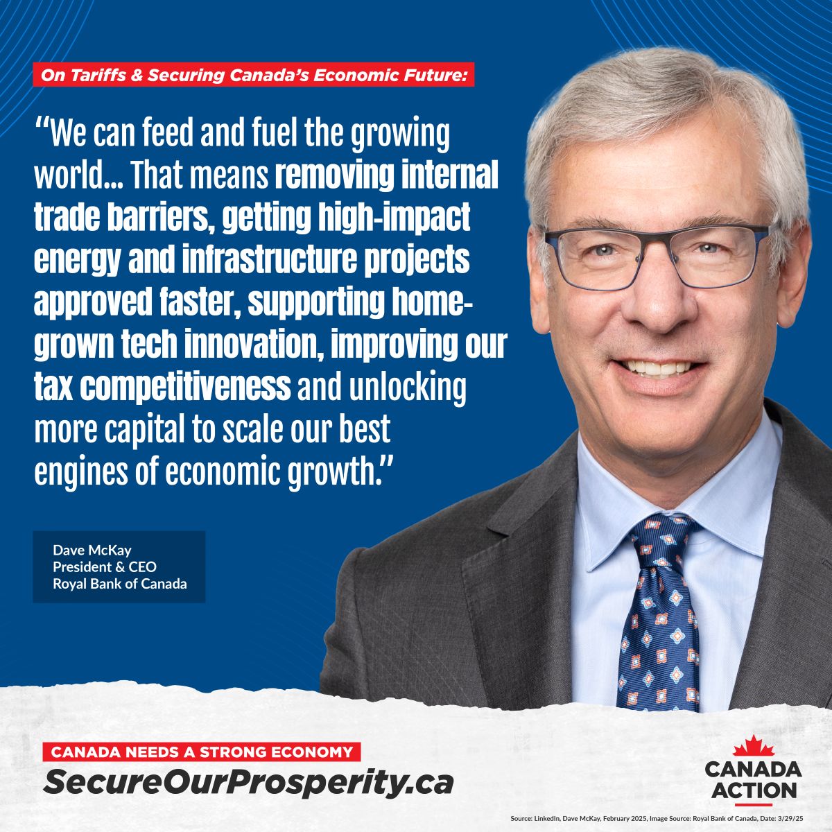 Canada can feed and fuel the growing world - Dave McKay - RBC CEO