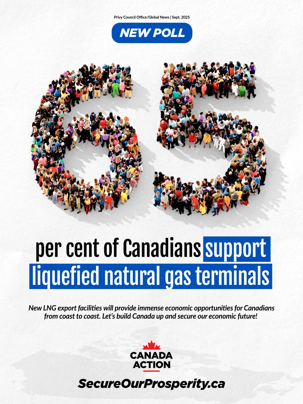 65 per cent of Canadians support the construction of new LNG export facilities - POLL