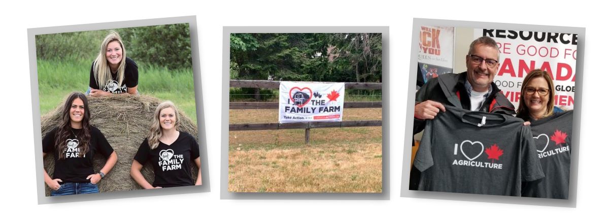 I love Canadian agriculture banner