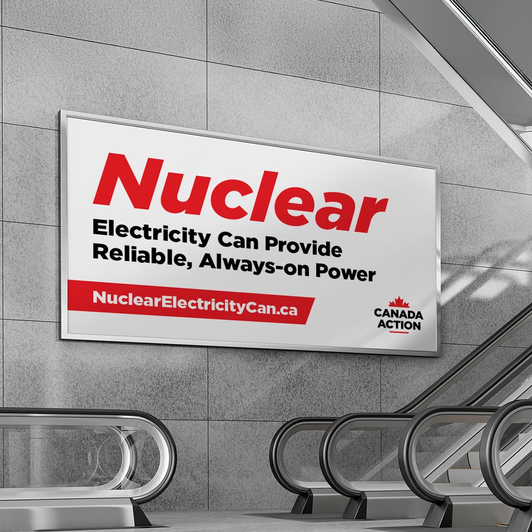 Canadian nuclear electricity billboard - 3