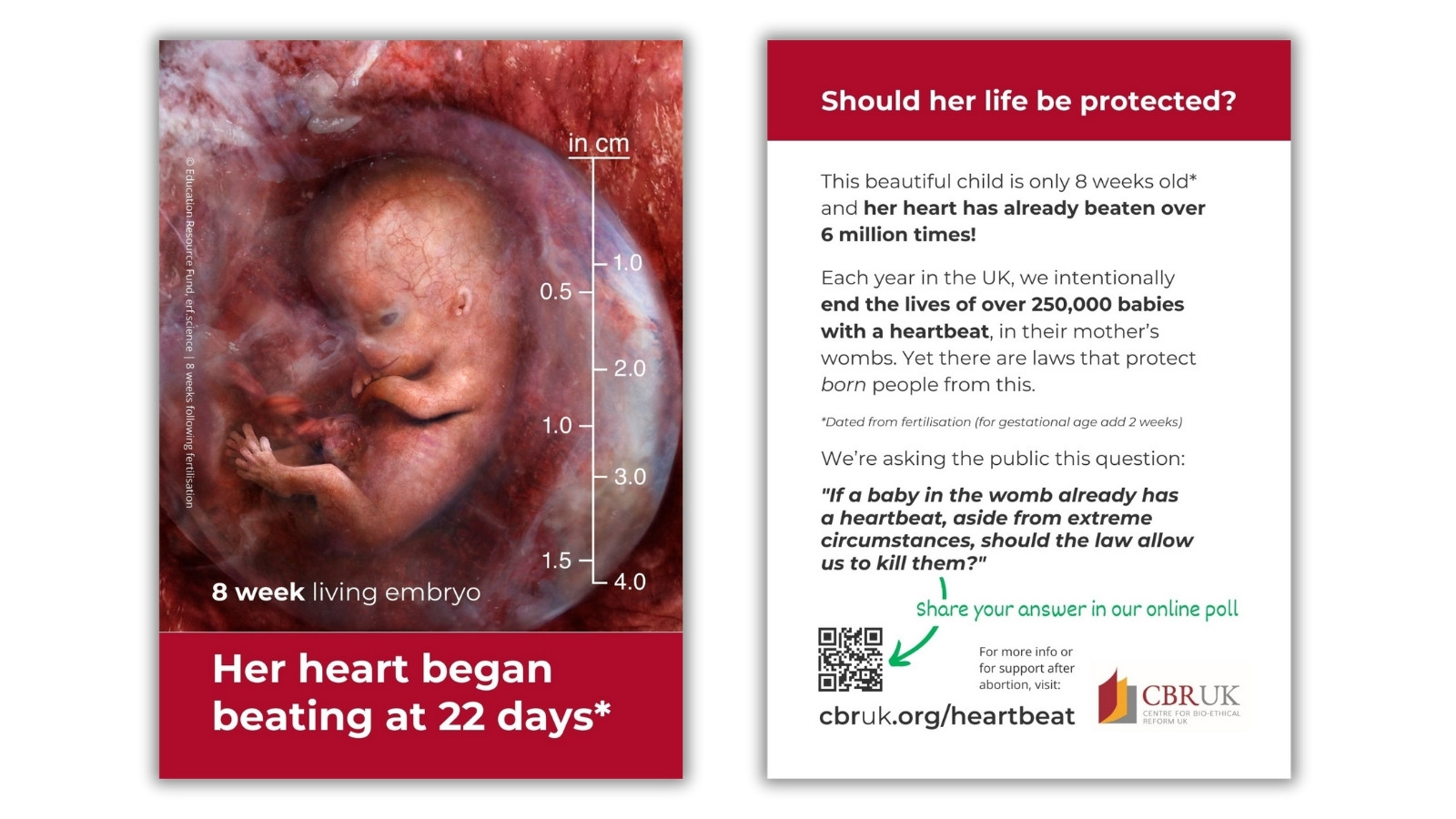 Heartbeat postcard
