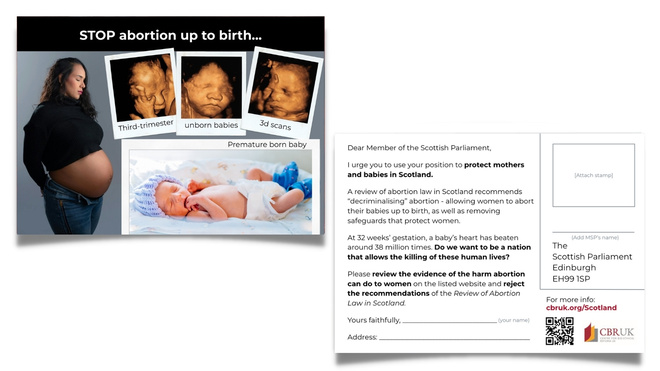 Push for Abortion up to Birth in Scotland Exposed