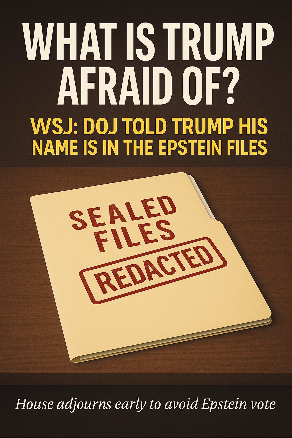 What is Trump Afraid Of? 