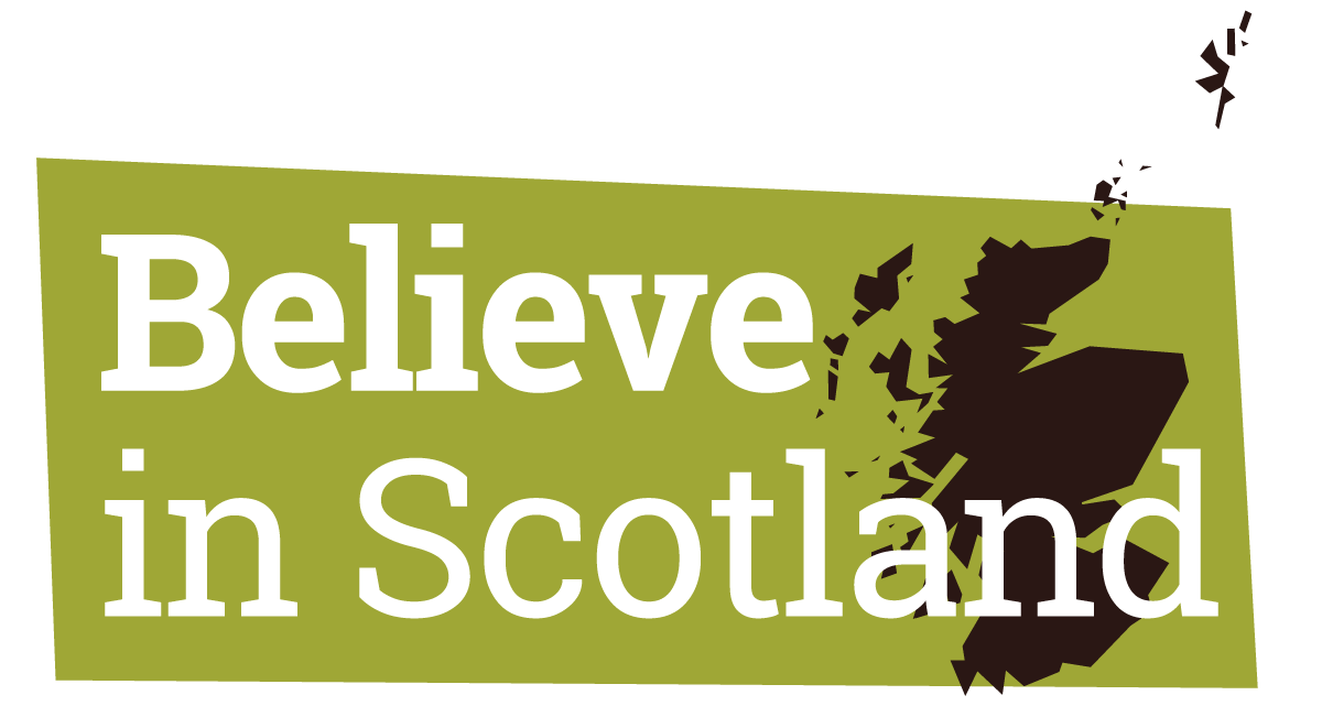 Believe in Scotland logo
