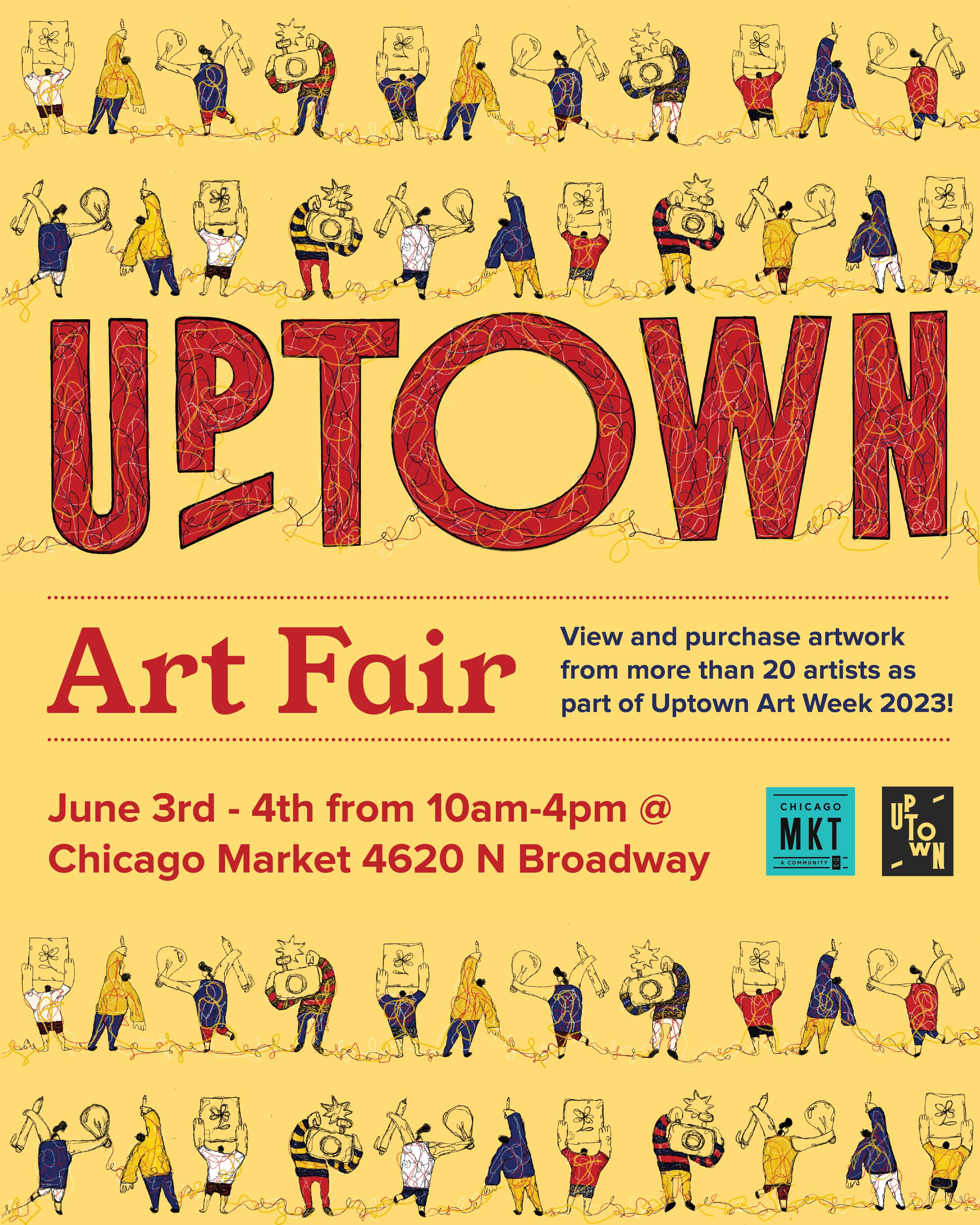 Uptown Art Fair at Chicago Market