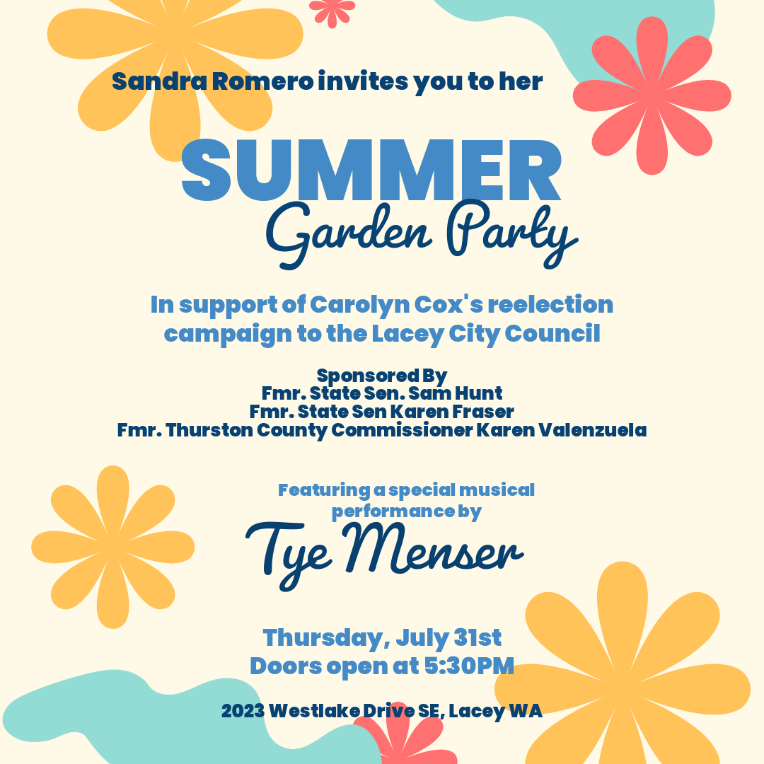 Garden Party Flyer