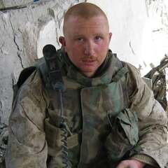 US Marine radio operator, Christian Ellis