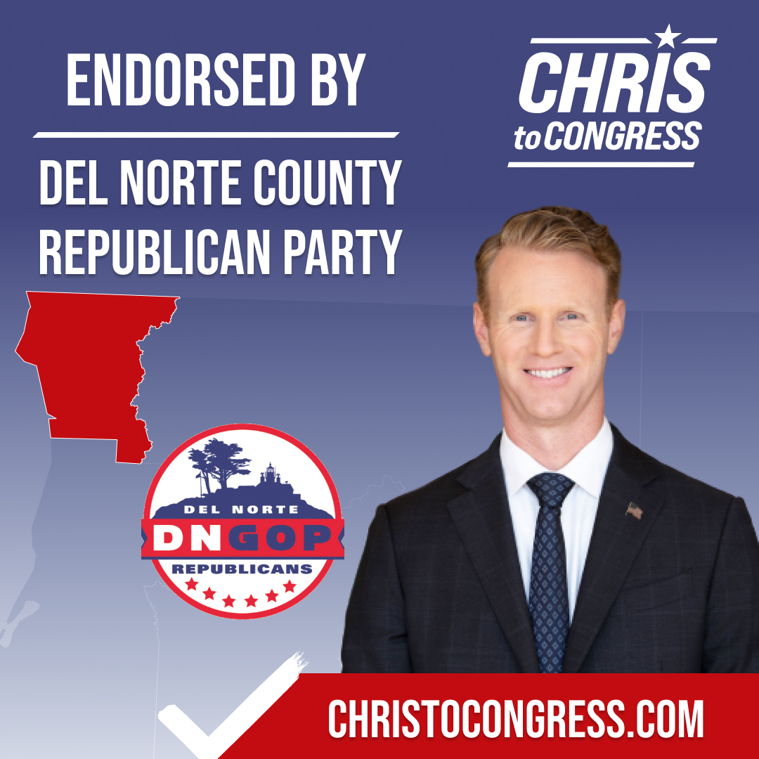 Endorsed by Del Norte County Republican Party