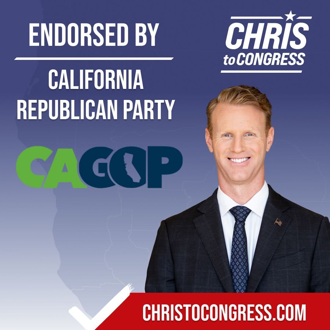 Endorsed by California Republican Party