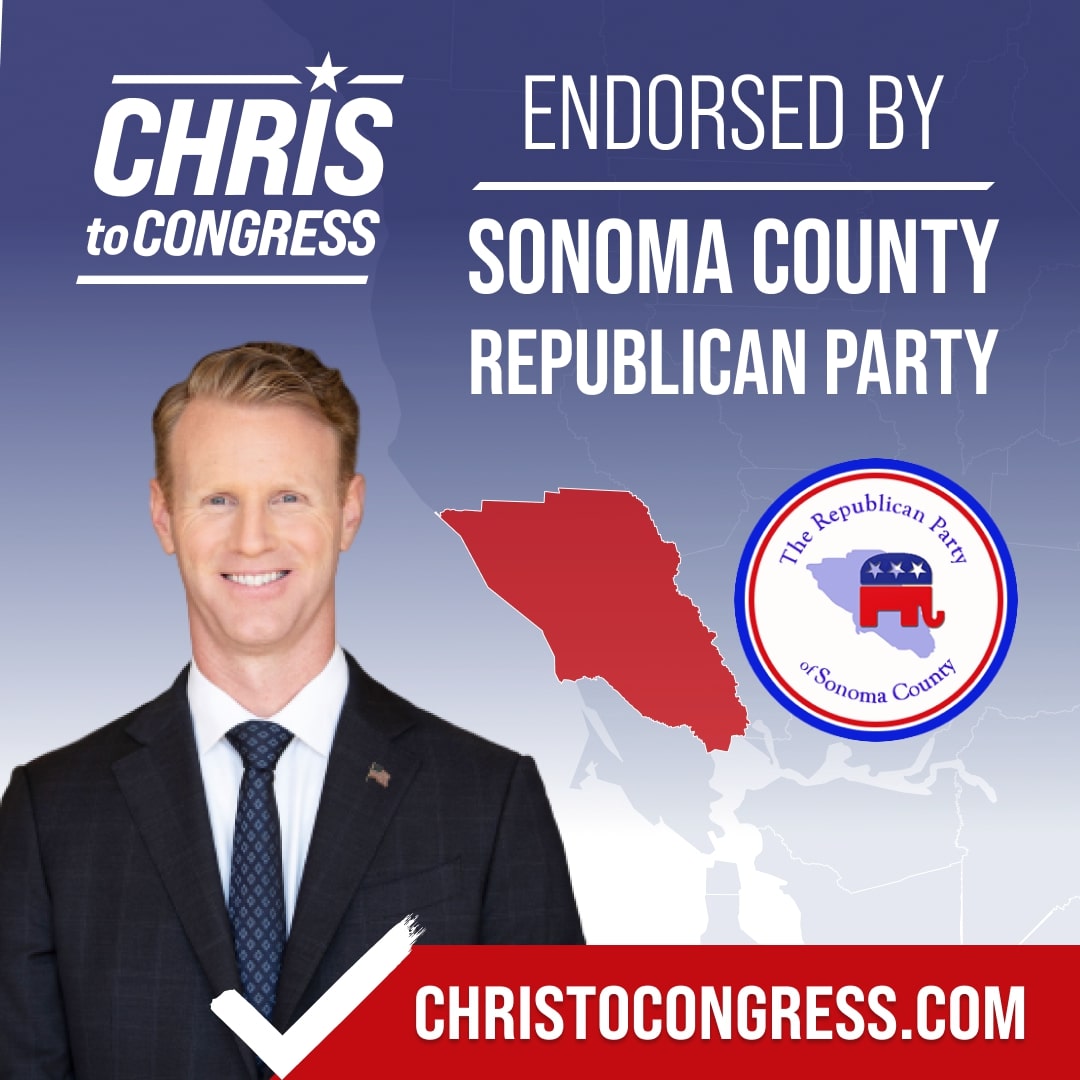 Endorsed by Sonoma County Republican Party
