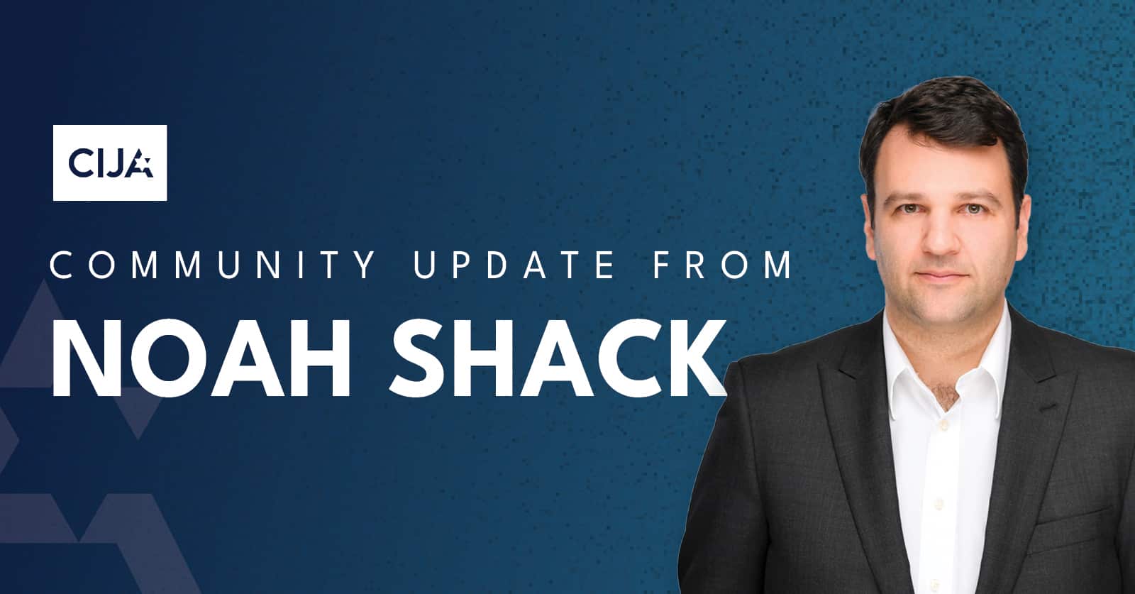Message from Noah Shack - A New Chapter
