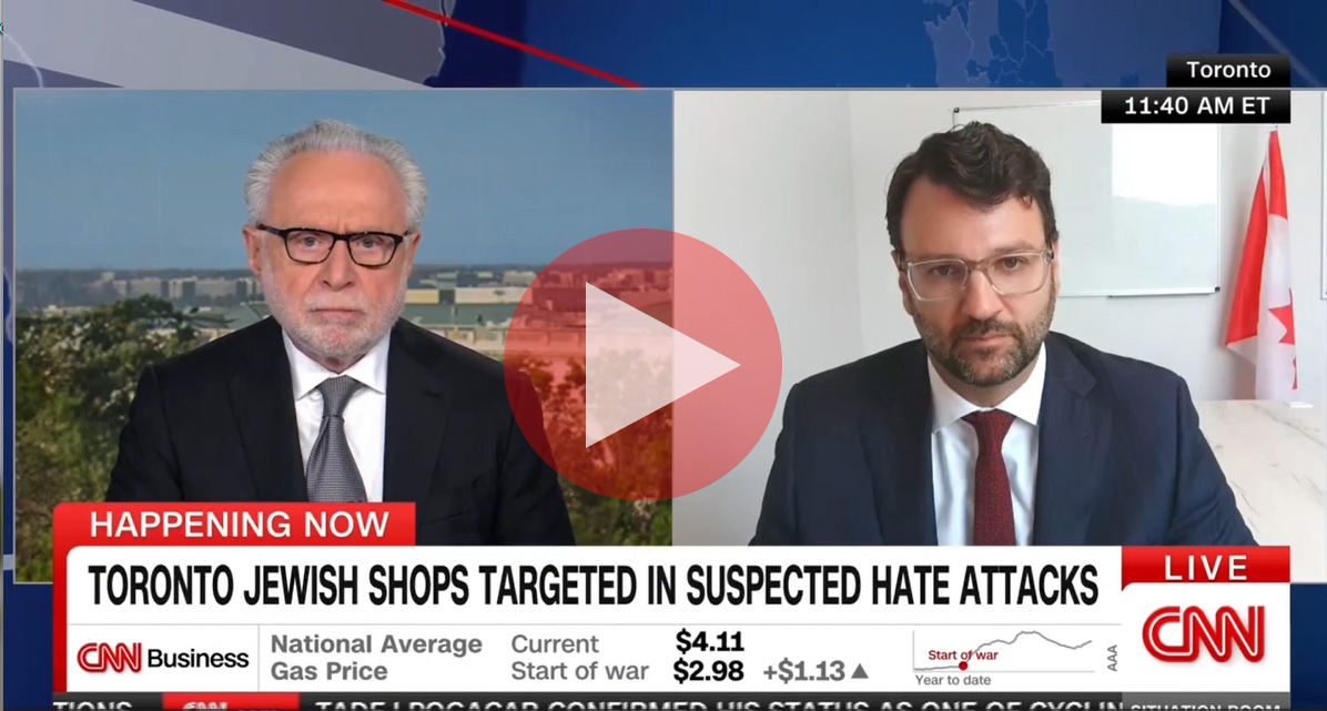 CIJA CEO Noah Shack joins CNN’s Wolf Blitzer to discuss shared threats facing Western democracies