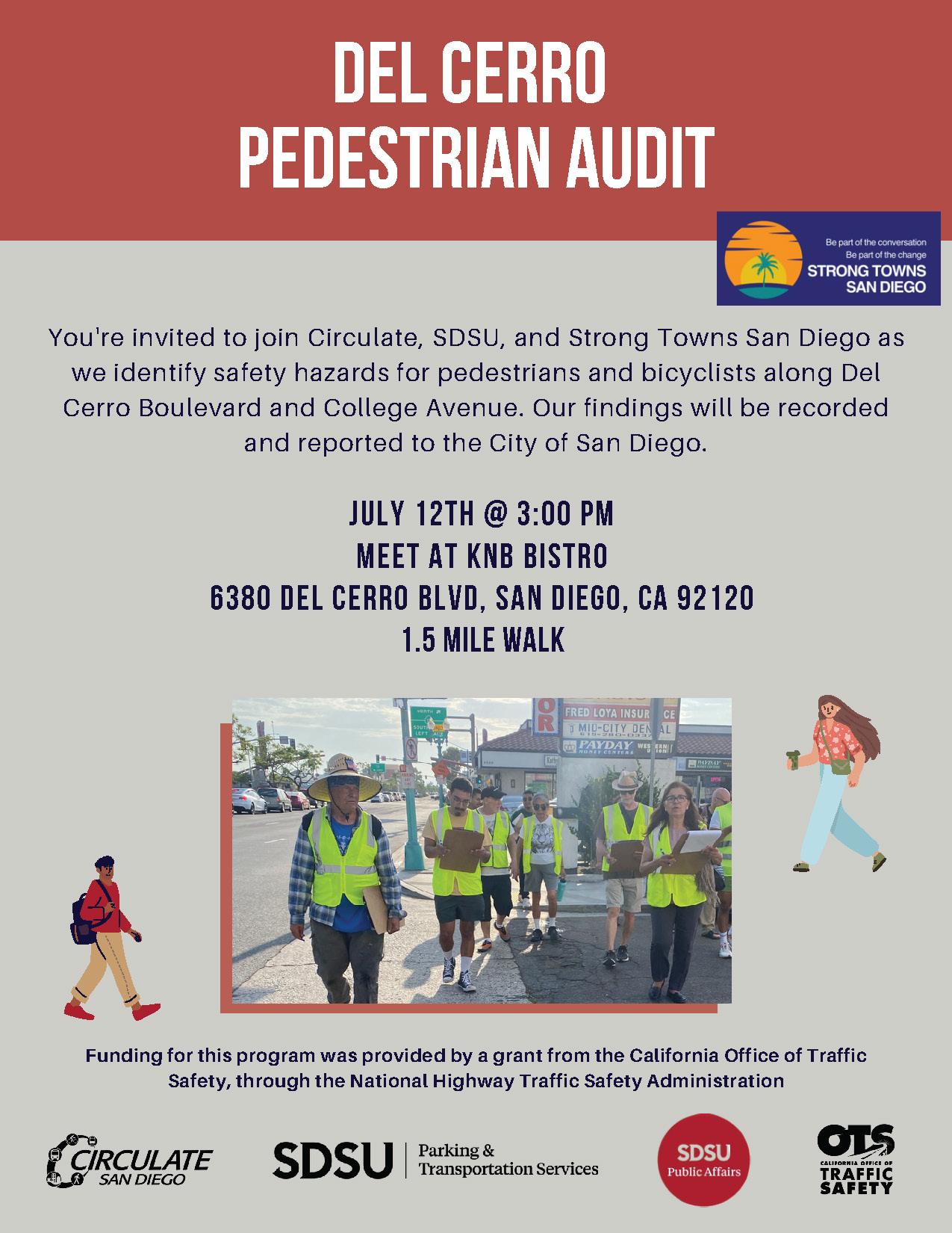 Del Cerro Pedestrian Audit