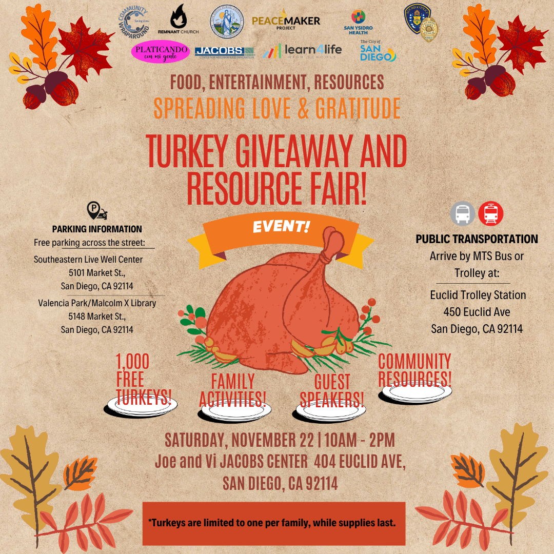 Turkey Giveaway and Resource Fair