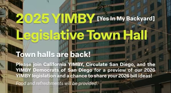 YIMBY Legislative Town Hall