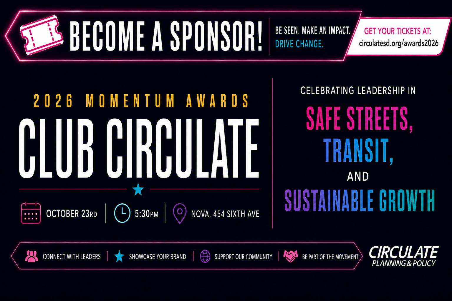 Become a 2026 Circulate Momentum Awards Sponsor!