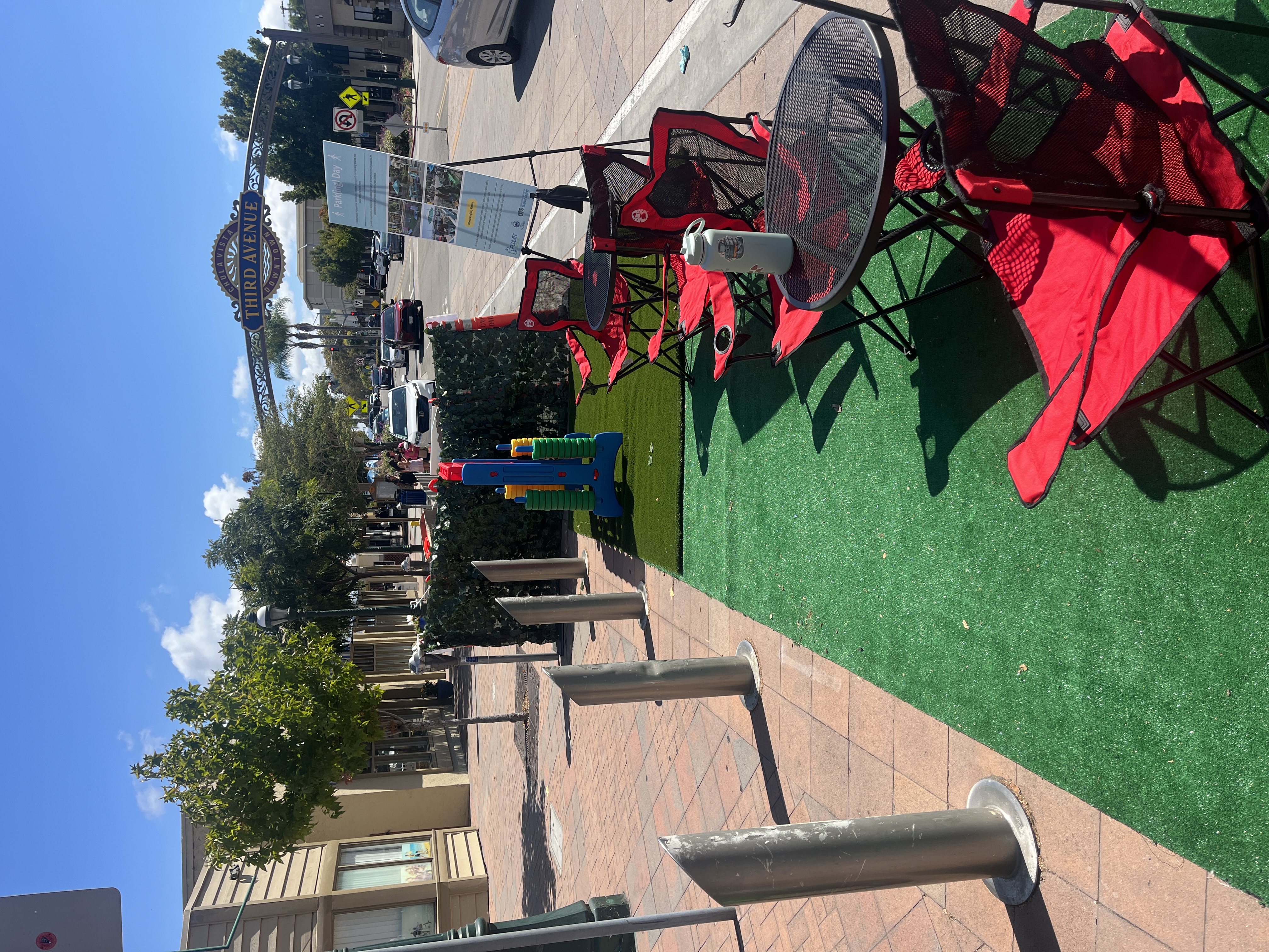 Imperial Beach Temporary Parklet Demonstration