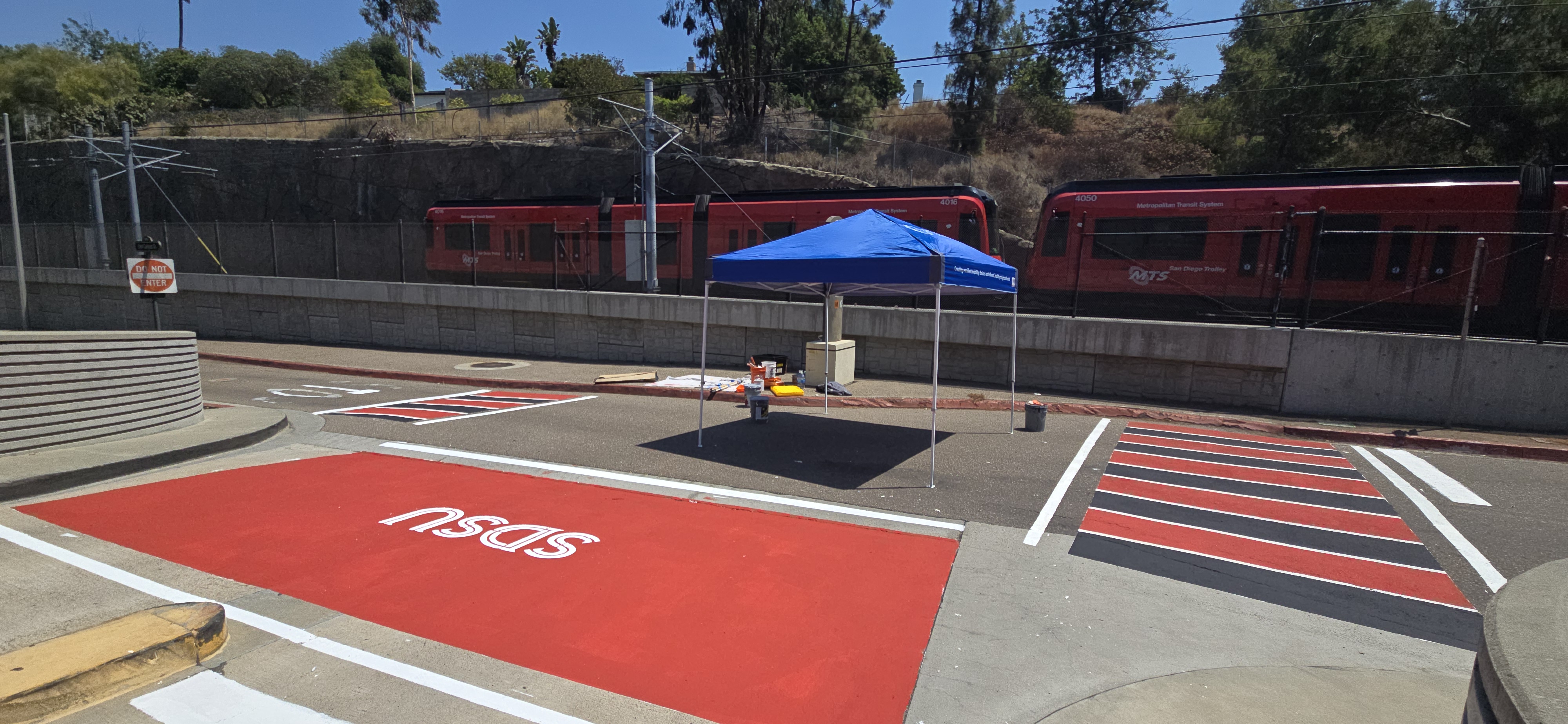 SDSU Creative Crosswalk Demonstrations