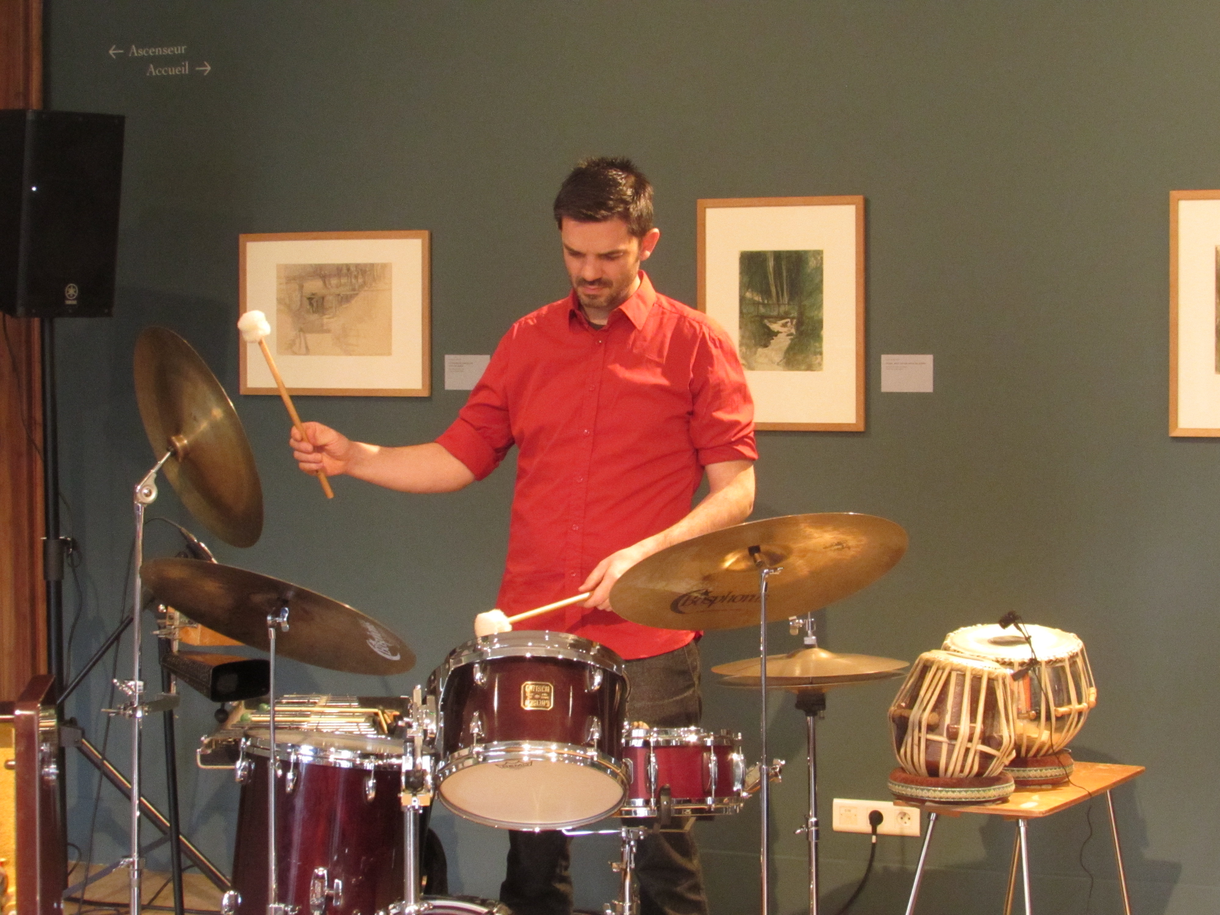 Frédéric Cavallin batterie